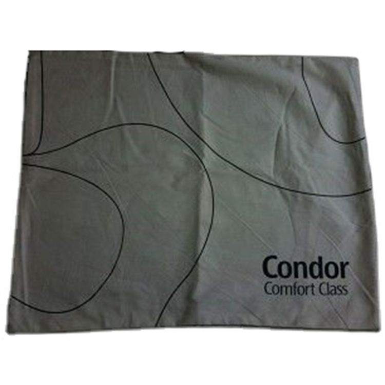 designer airline pillow case