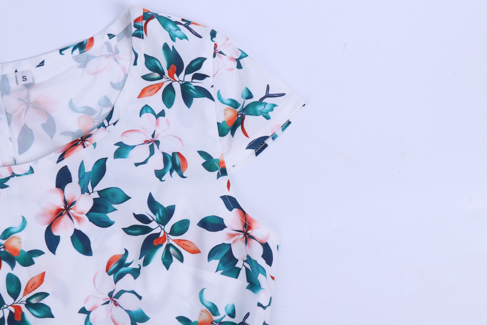 Custom Printed Fabric Dress