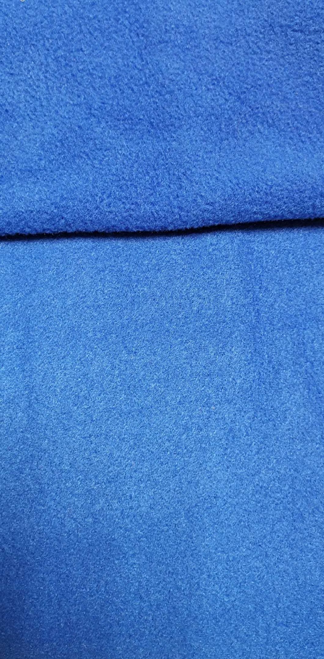 100% POLYESTER POLAR FLEECE Double Borbed One Side Anti-Pilling FDY 150D / 96F