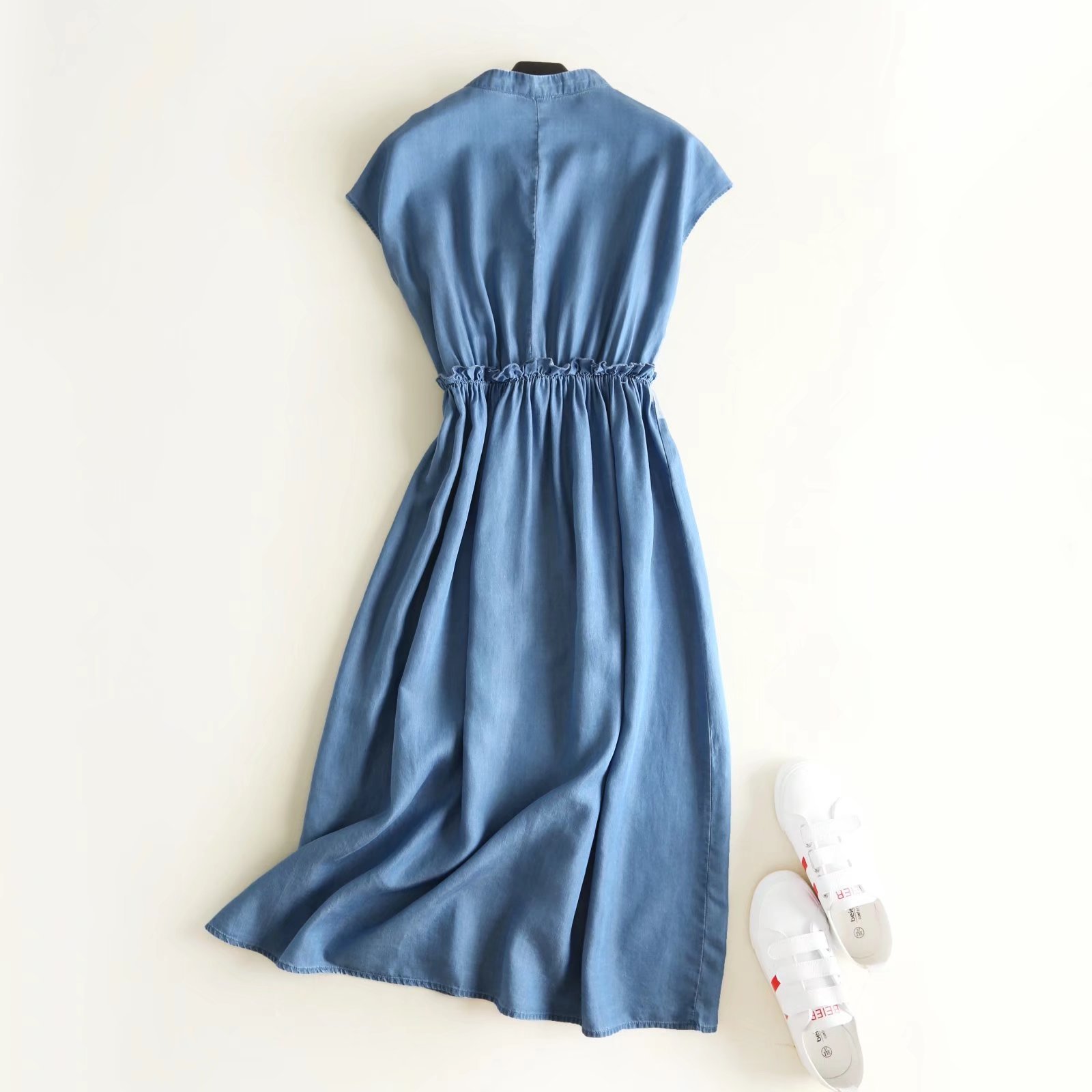 Spring Summer Denim Ceiling Dresses