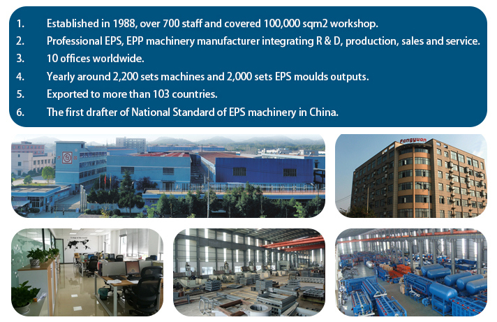 EPS Plant EPS Mould Complete Production Line Shape Molding Machine Energy Saving
