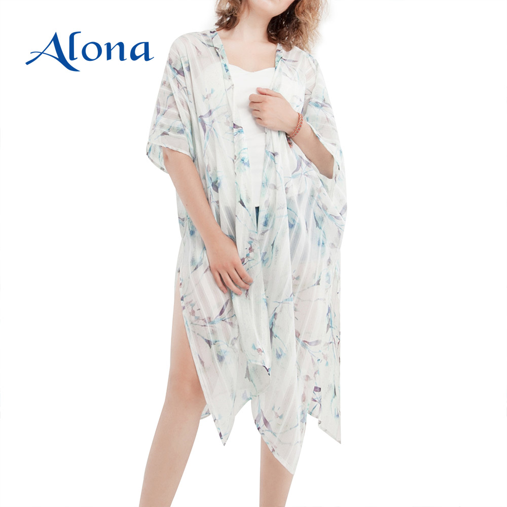 floral beach cover up
