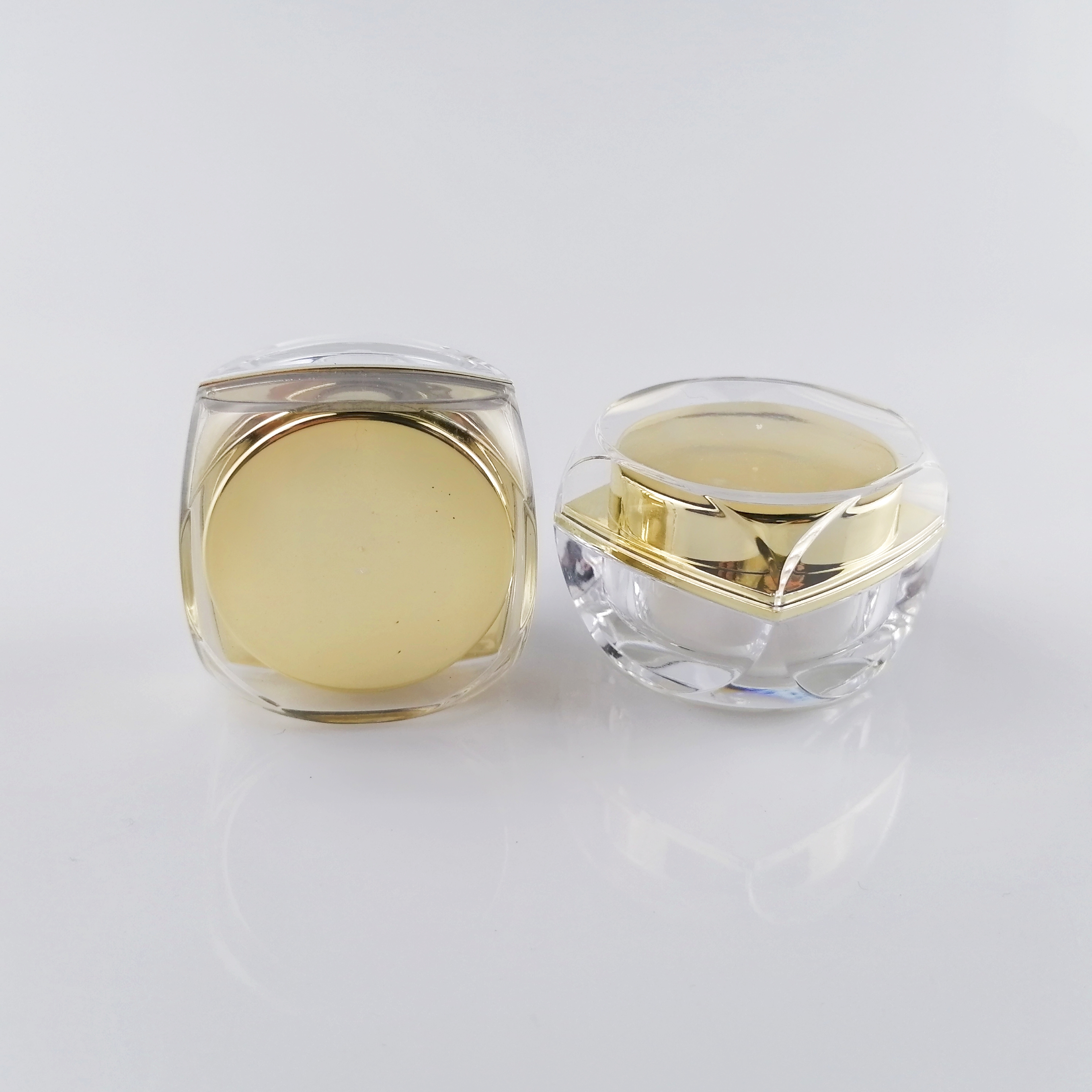 Cream Container Plastic Clear Skin Care Acrylic Jar Cream Container Plastic Clear Skin Care Acrylic Jar