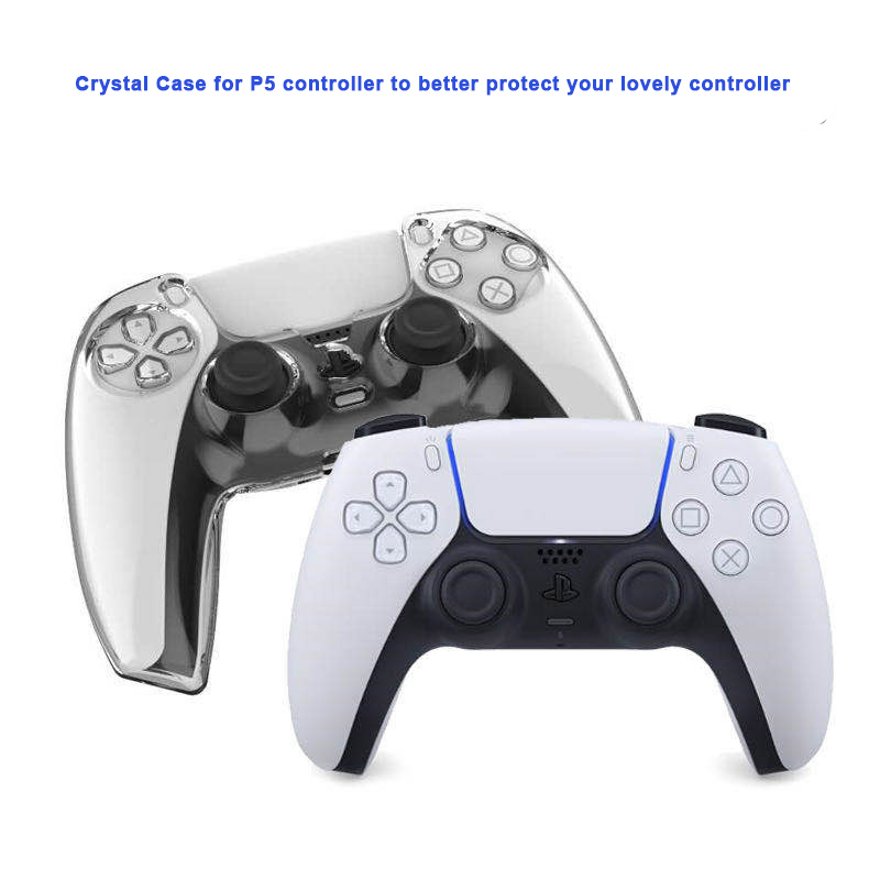 new Crystal Controller Cover Case for PS5 new Crystal Controller Cover Case for PS5