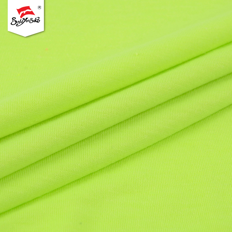 Vibrant Green Single Jersey Fabric