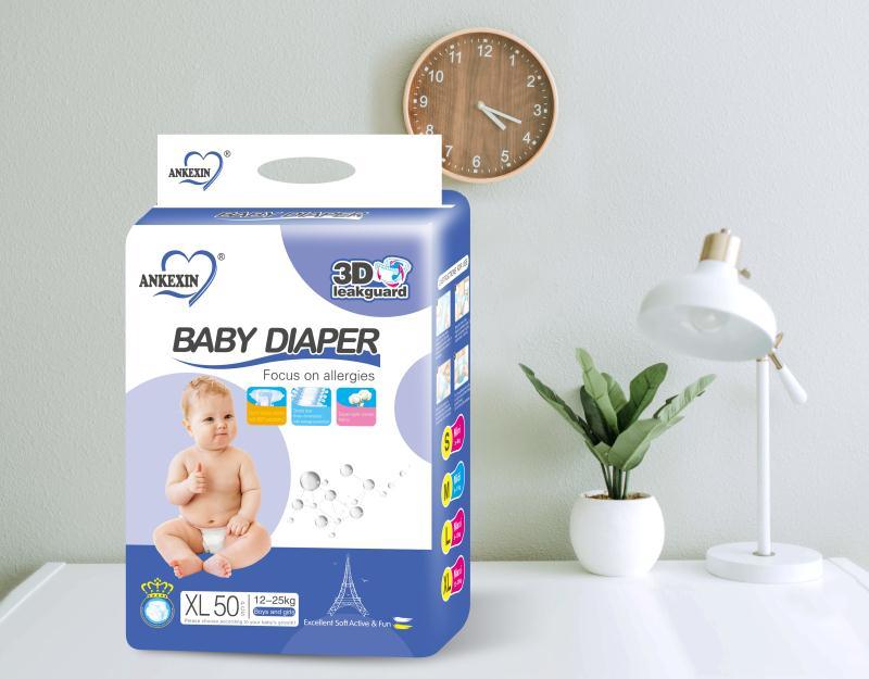 Strong Water Imbibition Baby Diaper