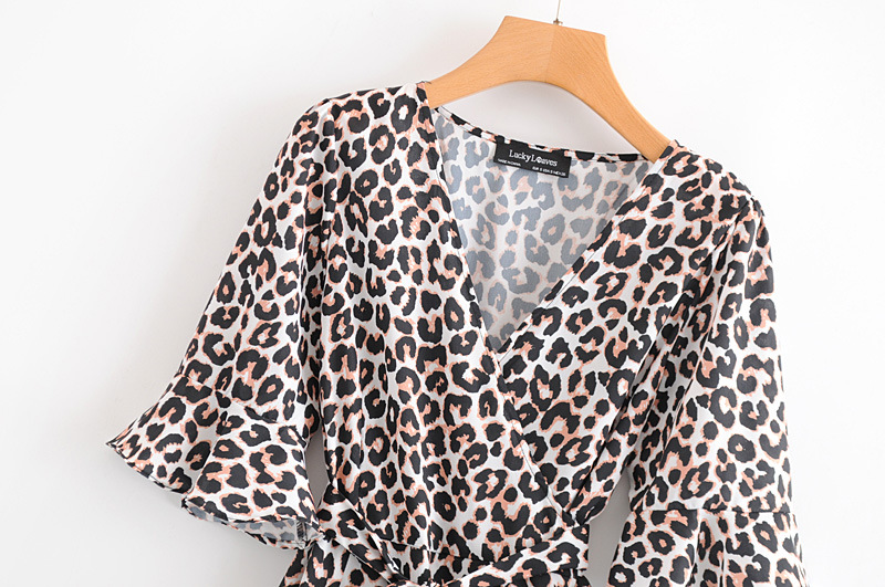 Cool Leopard Fashionable Dress 