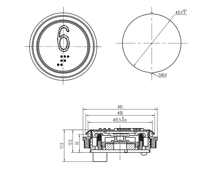 Les plus récents fabricants de pièces de bouton poussoir d'ascenseur Boutons de levage