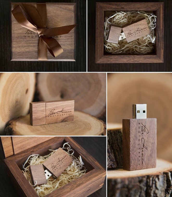 wooden usb flash drive
