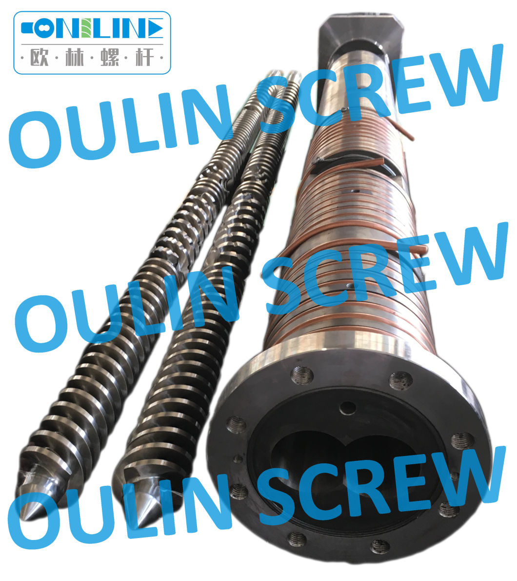 Theysohn Twin Parallel Screw and Barrel for PVC Pipe