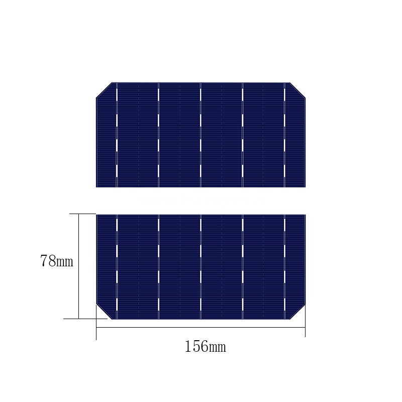 Customized acceptable solar panel mini cut solar cell