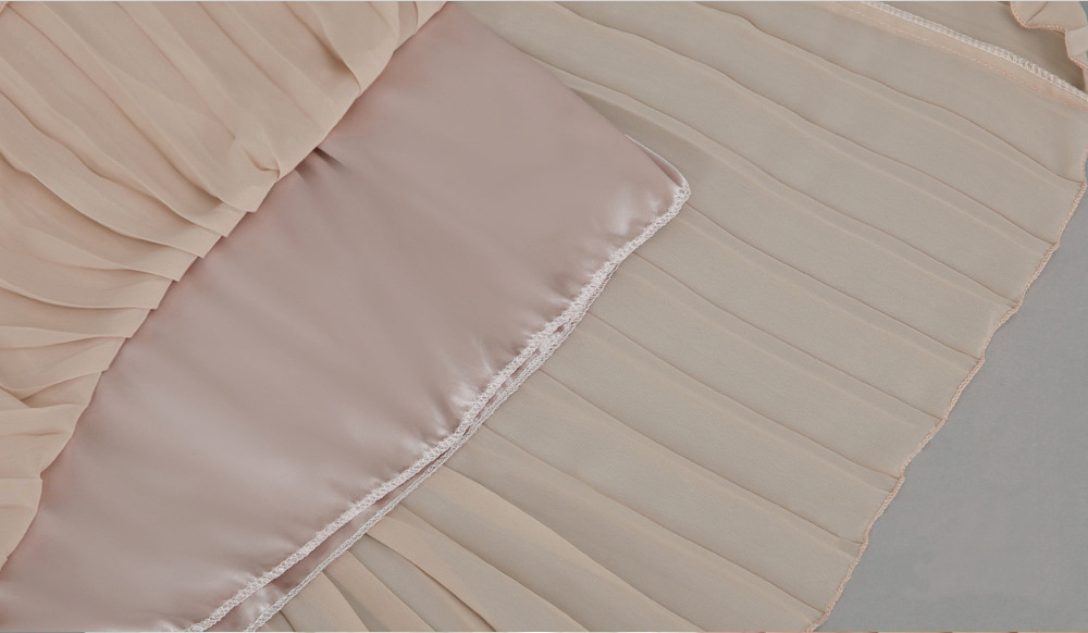 High Waist Pleated Skirt
