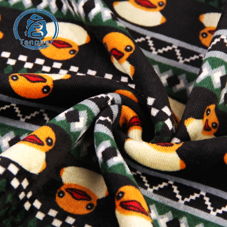 Printed Velvet Fabric