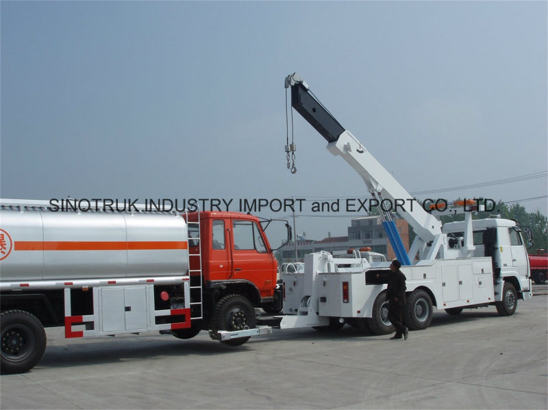Professional Supply High-Way Wrecker Crane Recovery Truck of 50tons