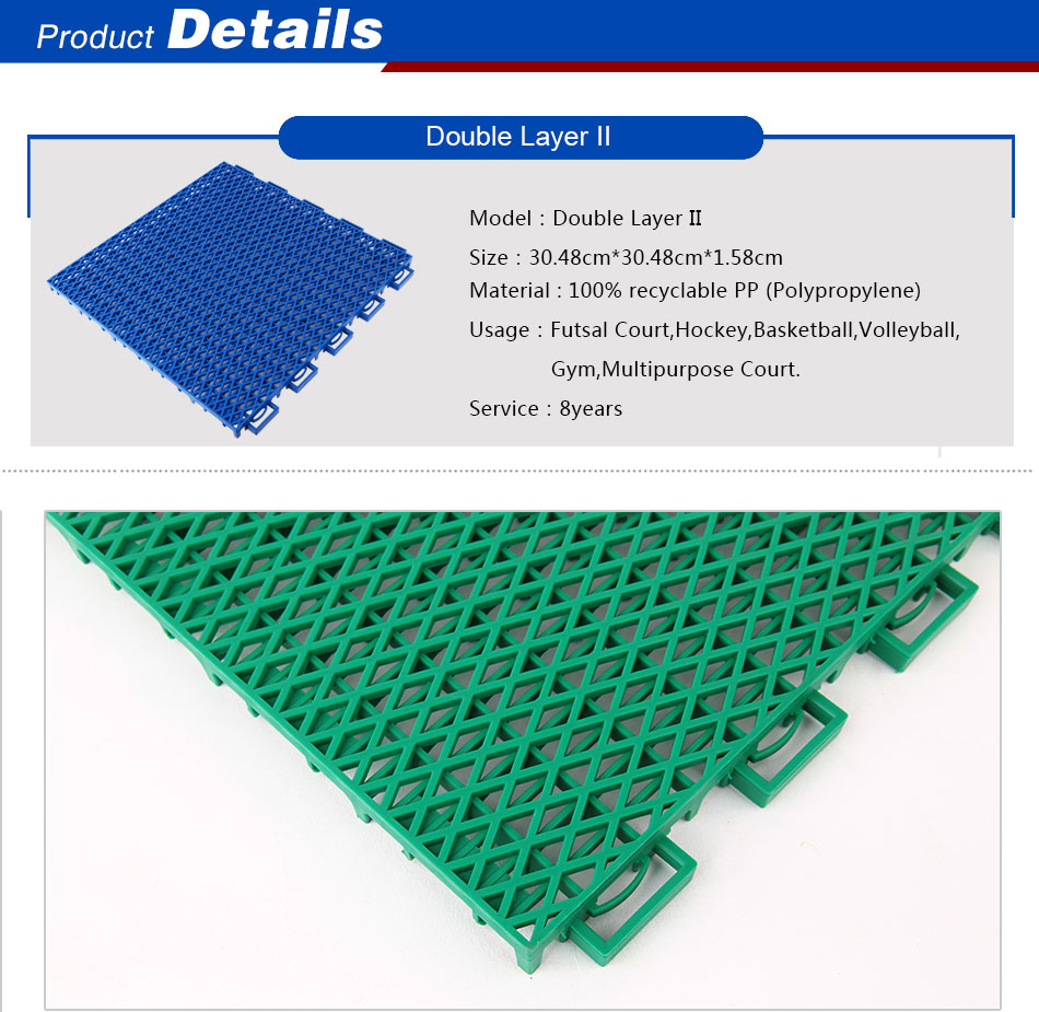 Suspended Interlocking Tiles