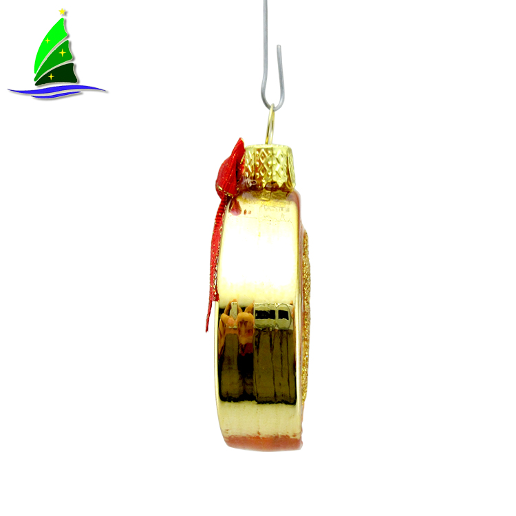 Hanging Glass Bitcoin Style Ornaments Hanging Glass Bitcoin Style Ornaments