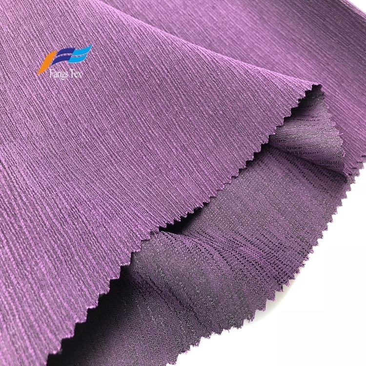 100% Polyester Woven Bark Crepe Abaya Fabric 1