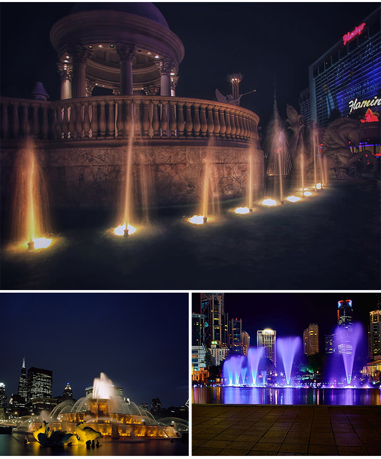 9W submersible ring Led fountain lights