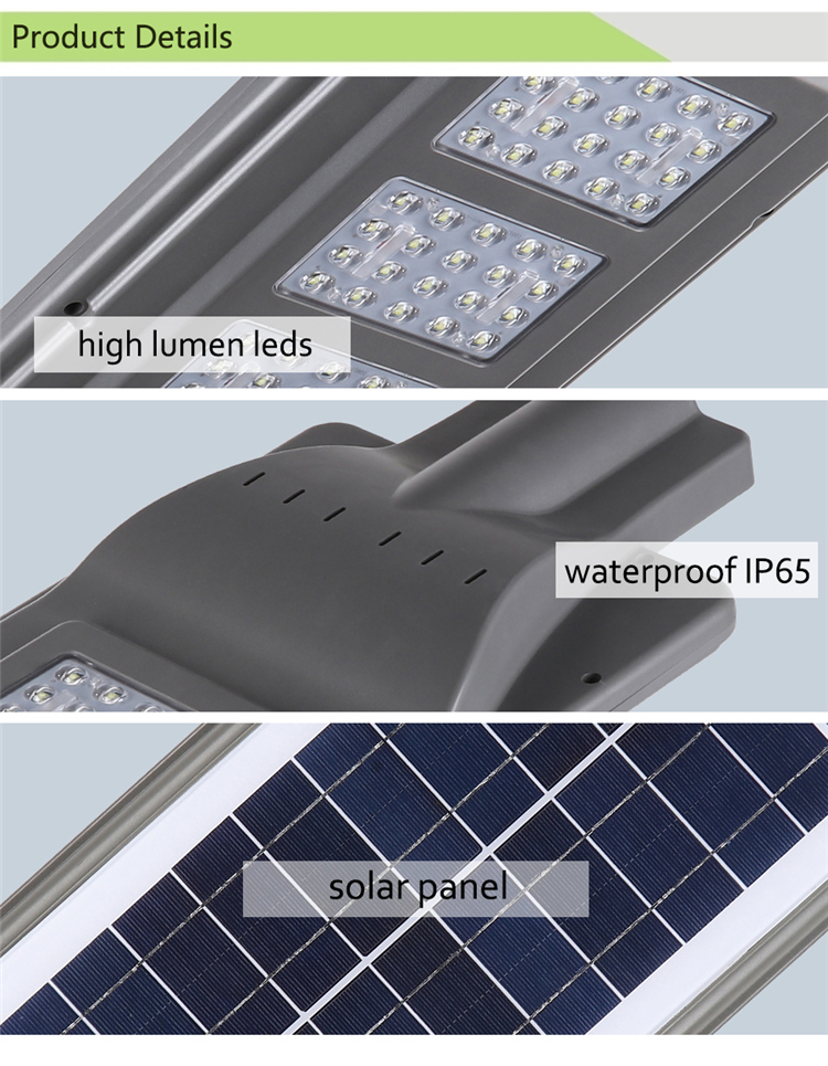 all in one solar street light