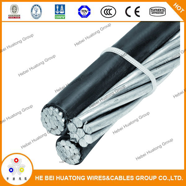 Service Electric Cable,XLPE Insulated Aerial Bundled Cable,Aluminum Overhead ABC Cable,Service Drop Electric Cable, Service Drop Cable with Messenger, Ud Cable