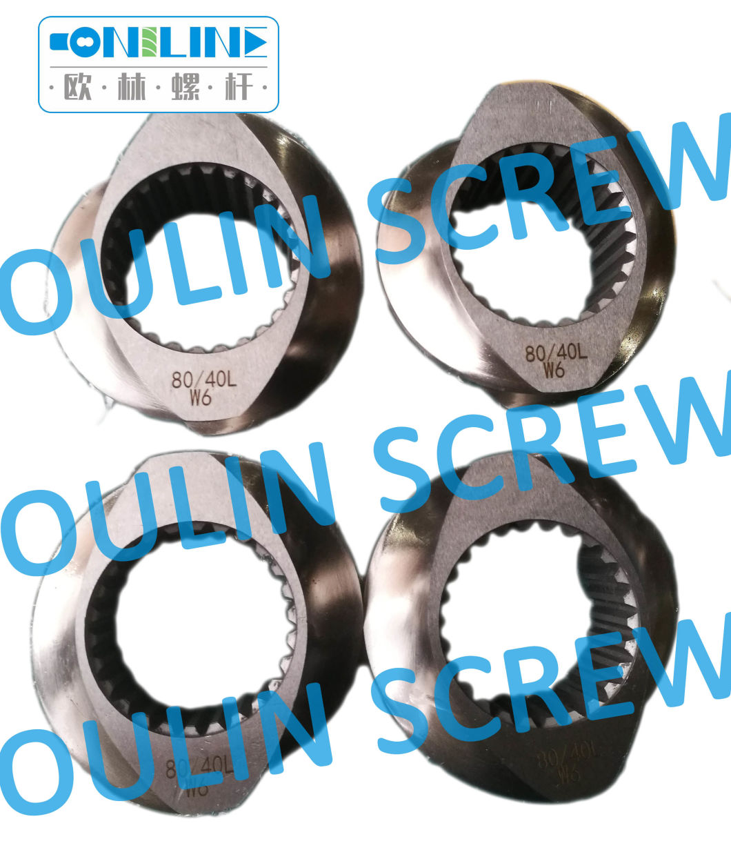 High Quality 80/40L Twin Parallel Screw Elements for Extrusion