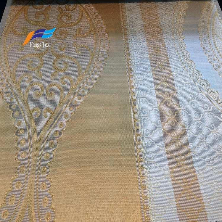280cm Width Polyester Blackout Jacquard Curtain Fabric 5
