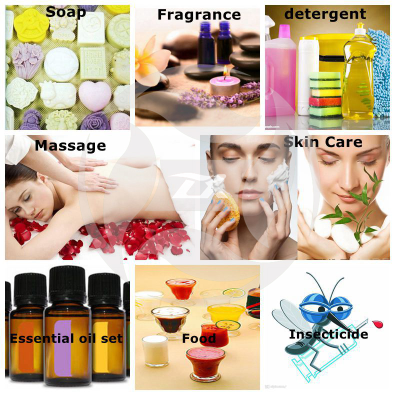 All kinds of essential oils