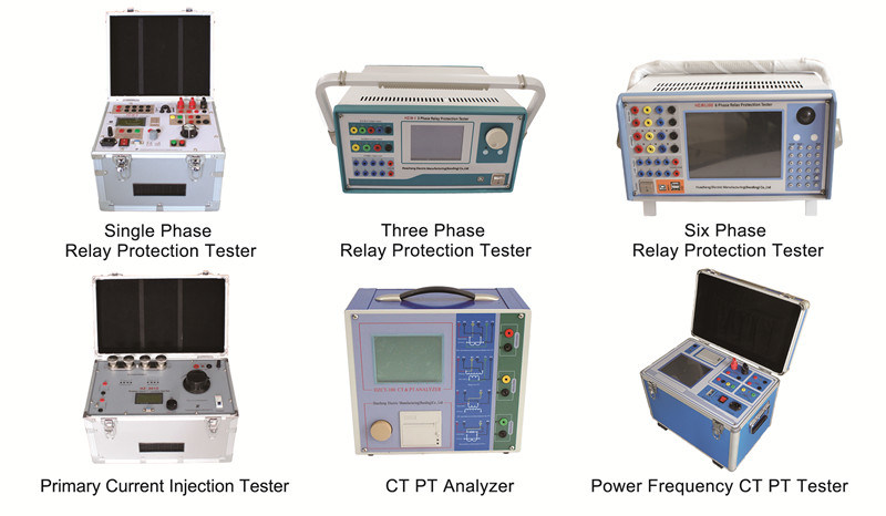 Hzjb-1 Relay Testing Series and Protection Equipment Protection Relay Test