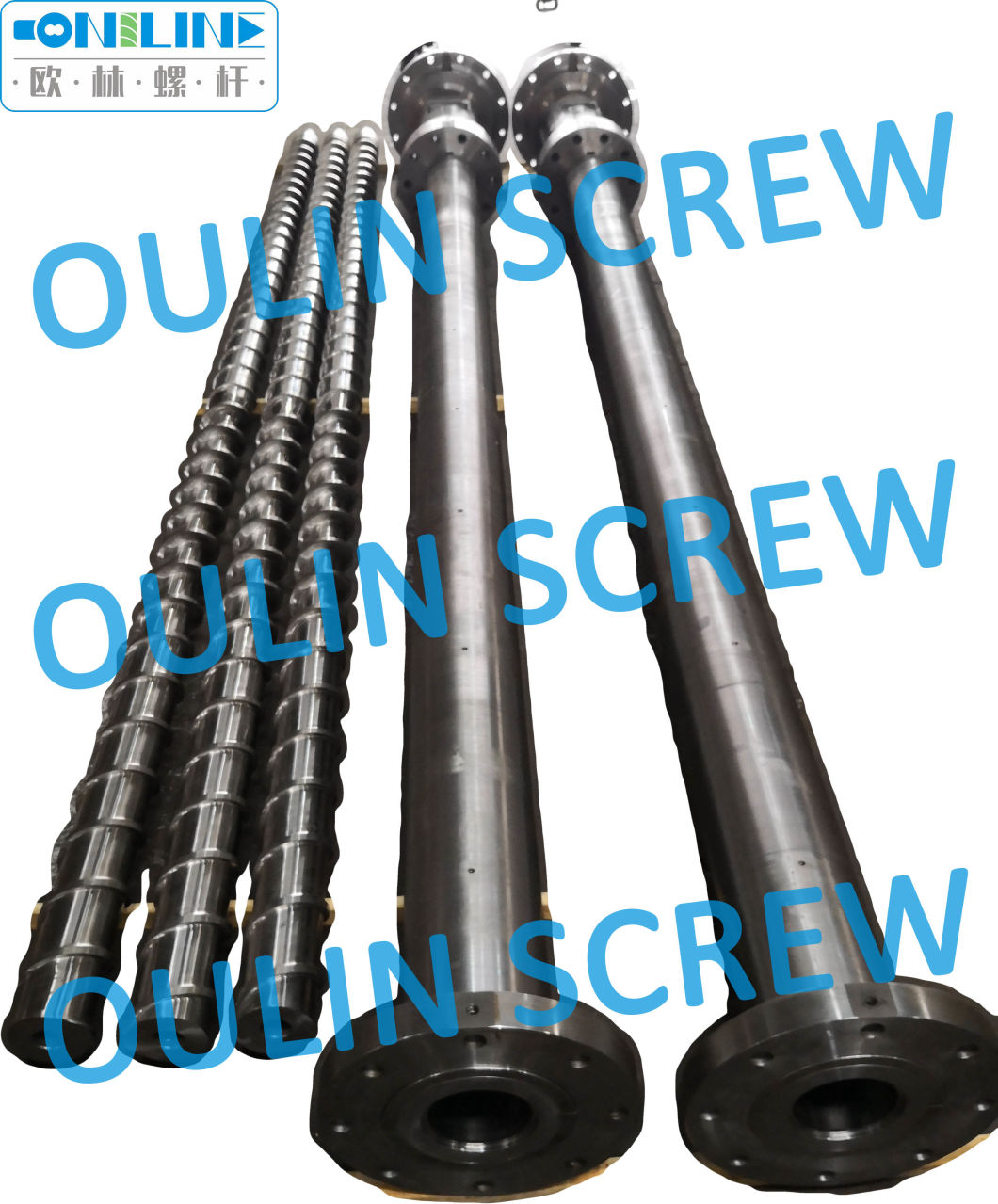 Bimetallic Screw and Barrel for PP Recycling Extrusion