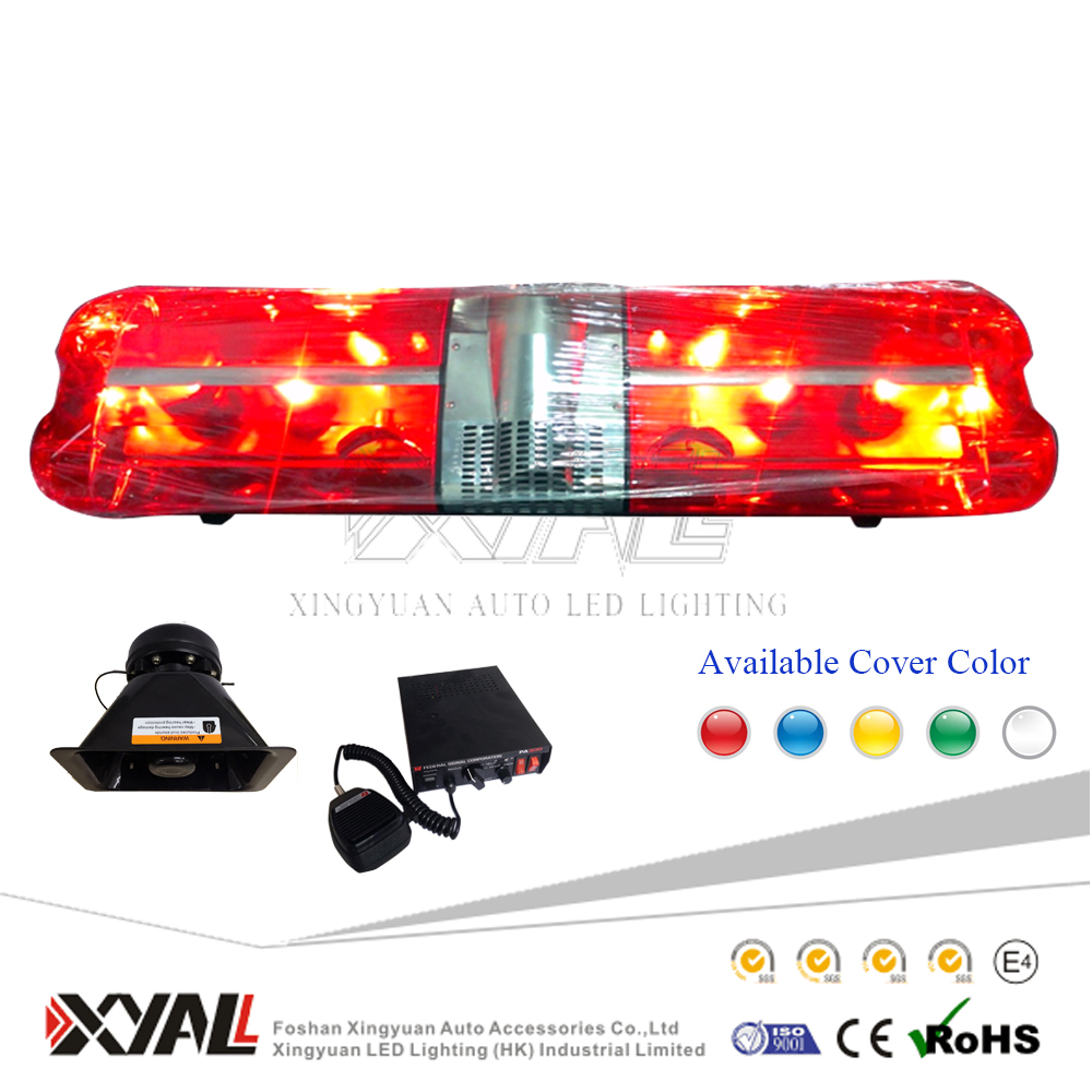Halogen 1.2m Police Ambulance Firetruck Special Vehicles 12v Rotating Flashing Emergency Warning