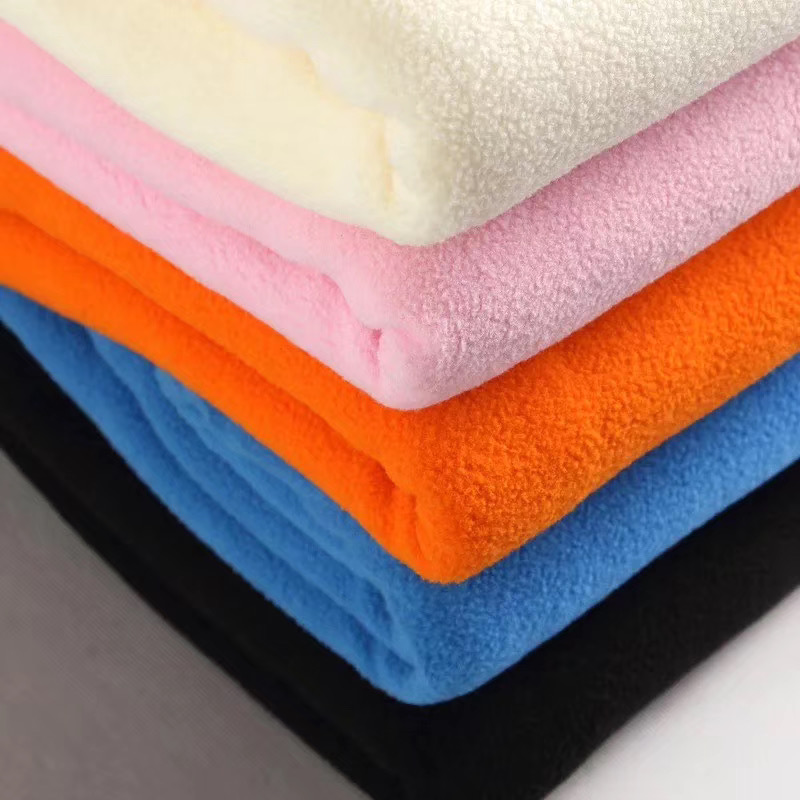 Stripe Polar Fleece Plain Dyed Anti-Static Anti Pilling