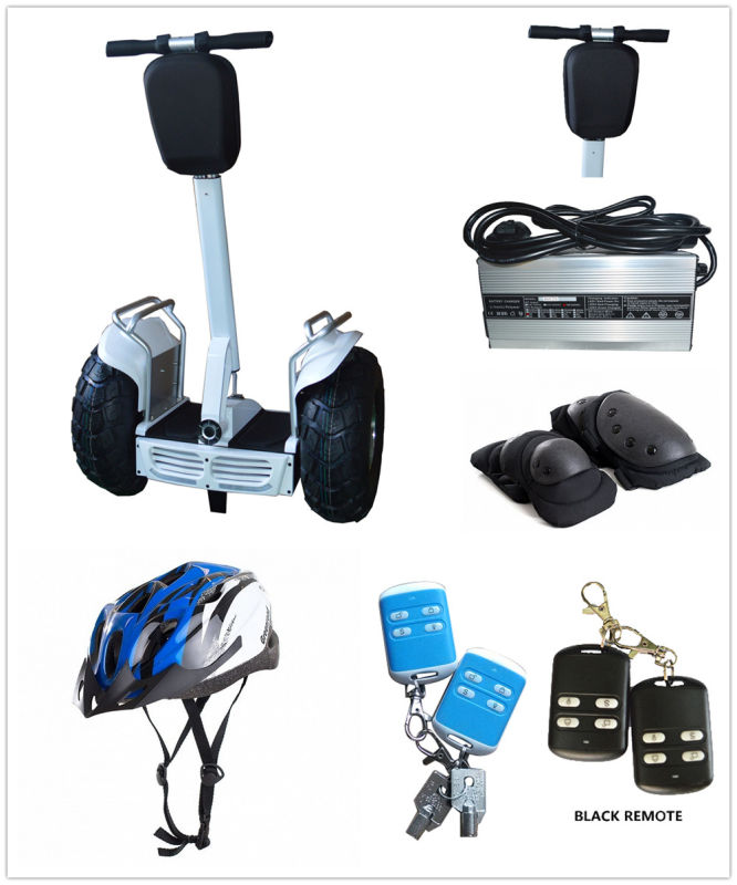 Promotional 4000 Watt Electric Self Balancing Chariot with LED Light