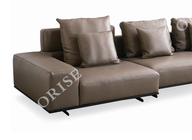 Modern Latest Corner Leather Sofa Design Living Room Sofa