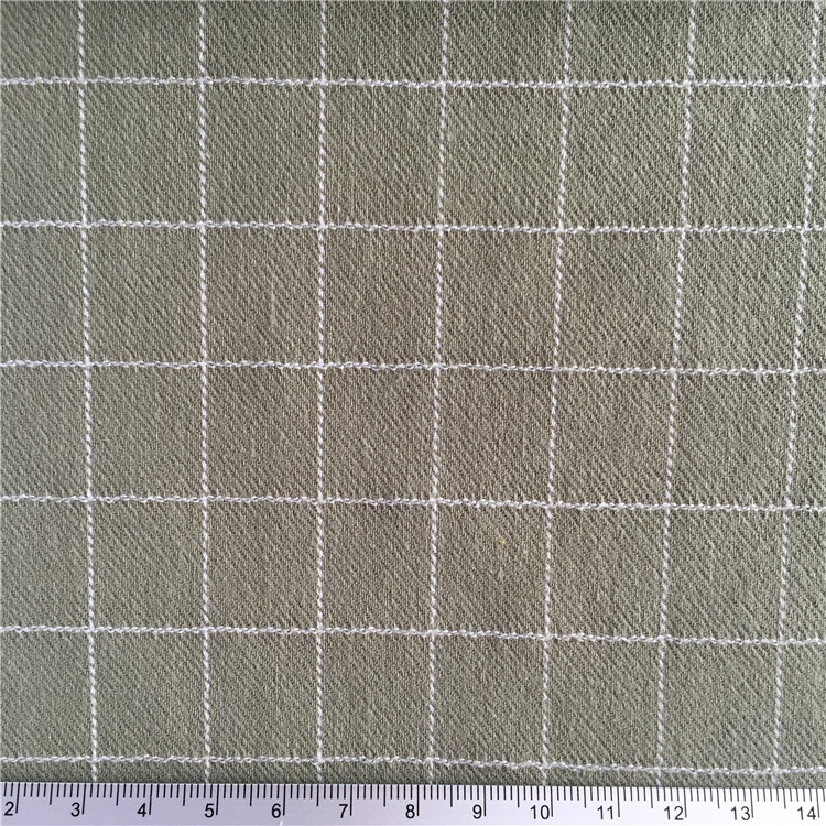 stocklot crepe woven 100% cotton jacquard fabric