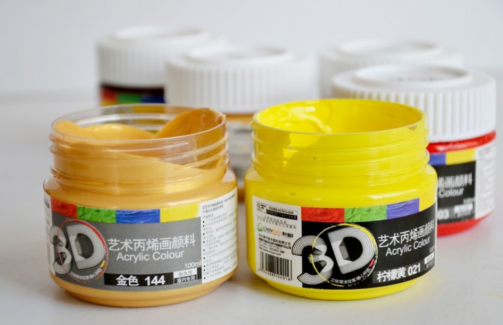 3d acrylic colour