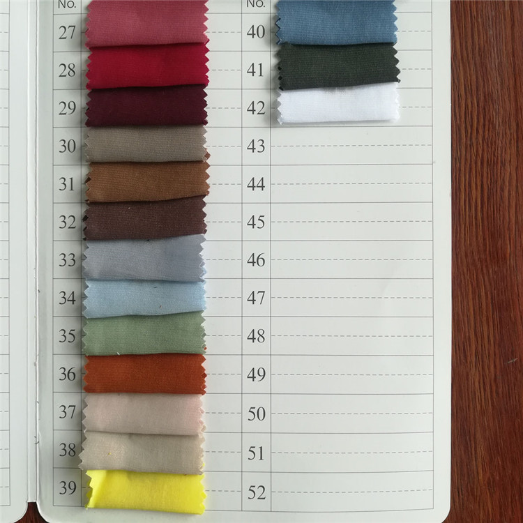 Stocklot Fashion style dyed polyester rayon fabrics