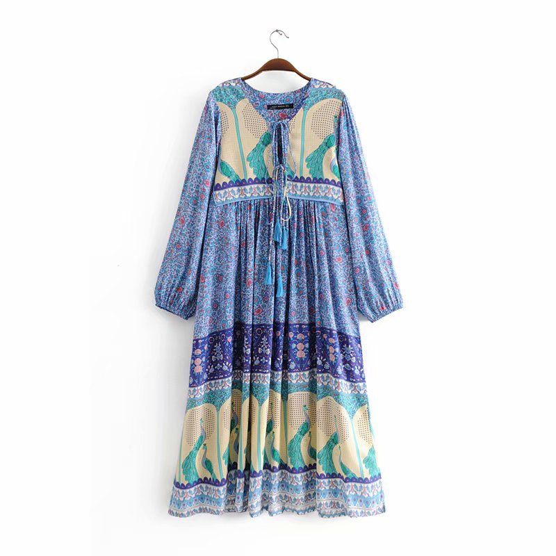 Loose Dress Round Neck 