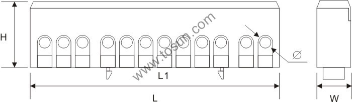 DIN Rail Mounting Terminal Block