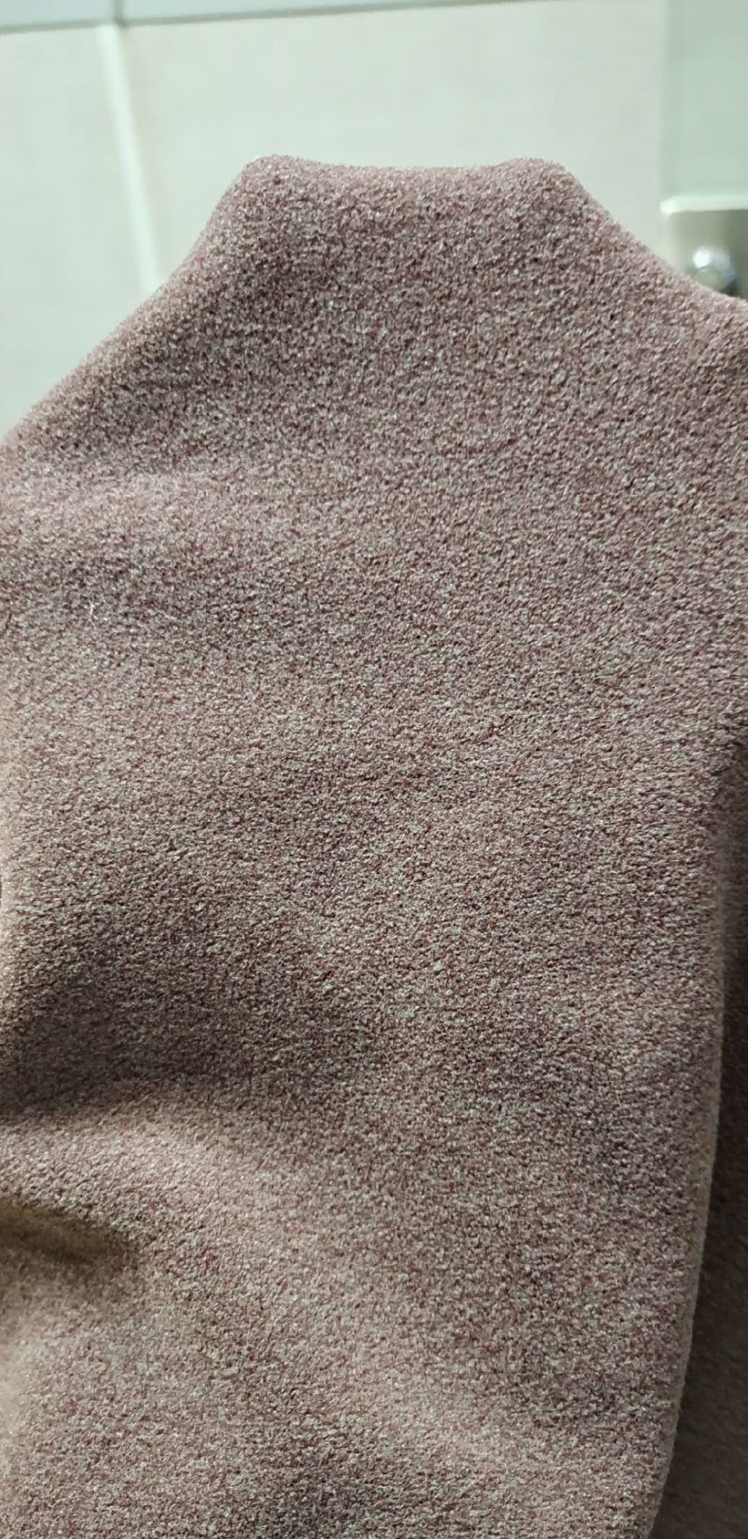 DTY and Spandex Mirco Polar Fleece with Cation One Side brush One Side Anti-Plling Fabric
