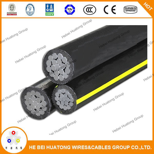 Service Electric Cable,XLPE Insulated Aerial Bundled Cable,Aluminum Overhead ABC Cable,Service Drop Electric Cable, Service Drop Cable with Messenger, Ud Cable