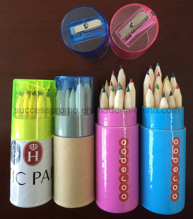Lápis de cor para crianças promocionais em caixa colorida