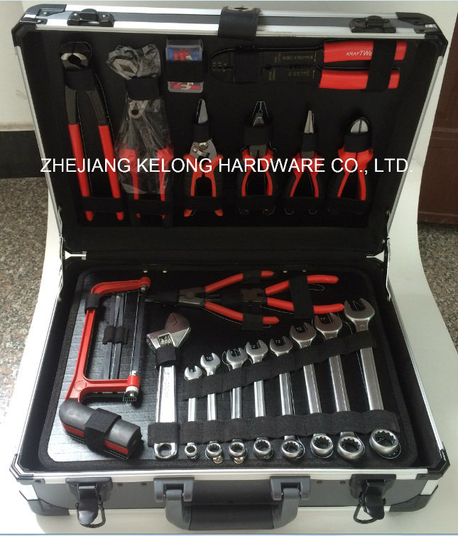 High Quality Aluminum Box Tool Set/Mechanics Tool Set/Kraft Mate Tool Kit