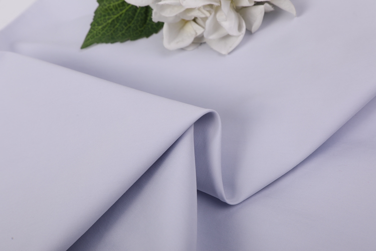 stocklot solid plain cotton polyester fabric 