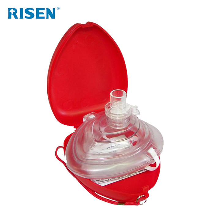 Cpr Breathing Barrier/medical Face Shield Mask/lifeguard Cpr Mask, High