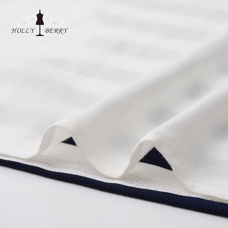 White Crew Neck Women Vest