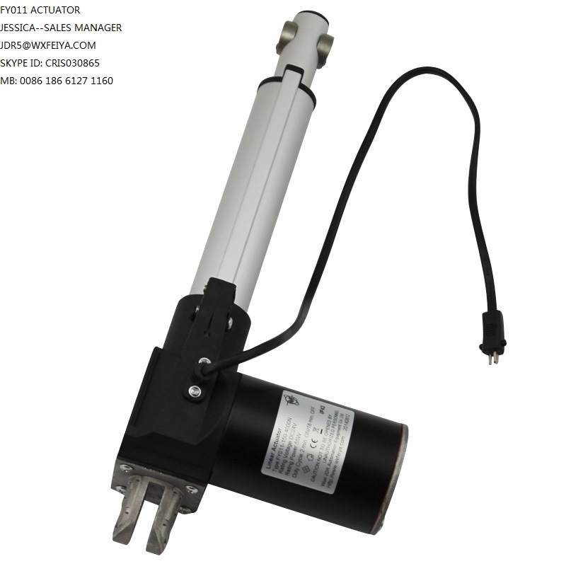 Gear Motor Type and Permanent Magnet Construction Linear Actuator