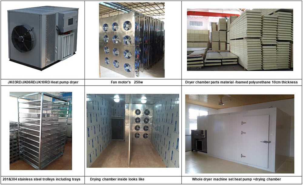 Industrial Heat Pump Oyster Meat Dryer Oyster Drying Machine