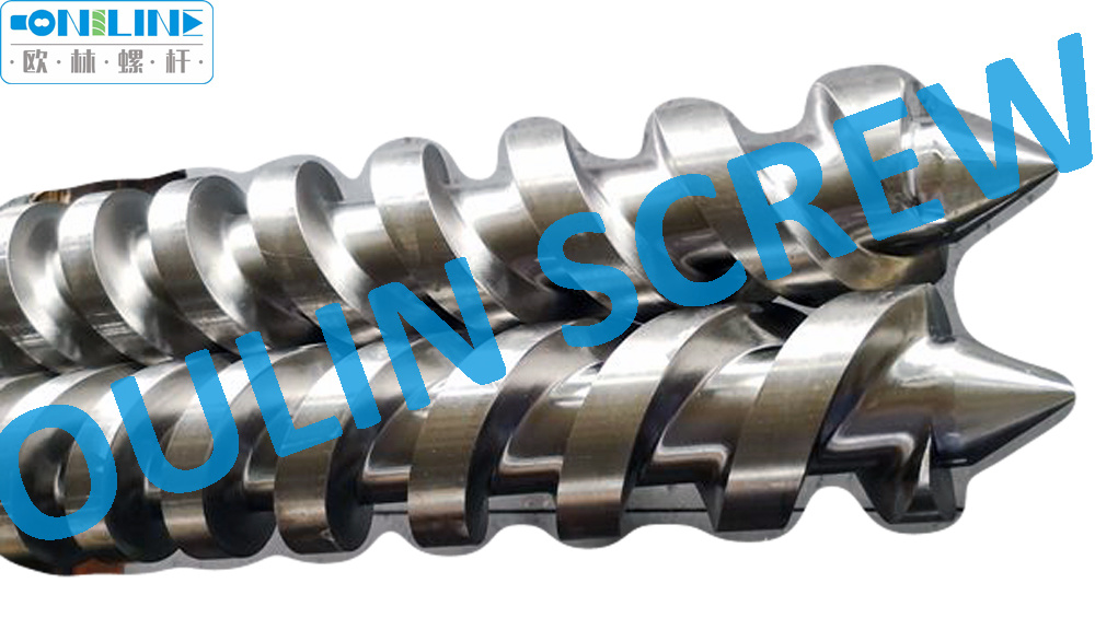 Cm68/156 Twin Conical Screw and Barrel for Cincinnati Extrusion