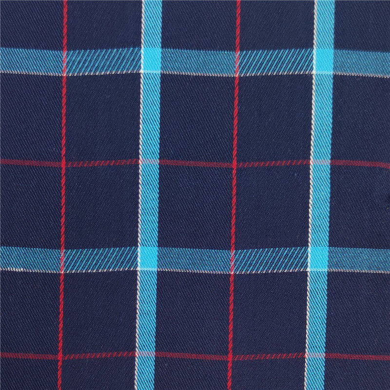 Хлопковая ткань в клетку Cotton Check Fabric