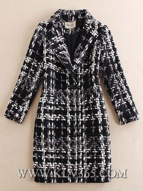 Women Trendy Clothing Designer Winter Wool Long Coat for Women